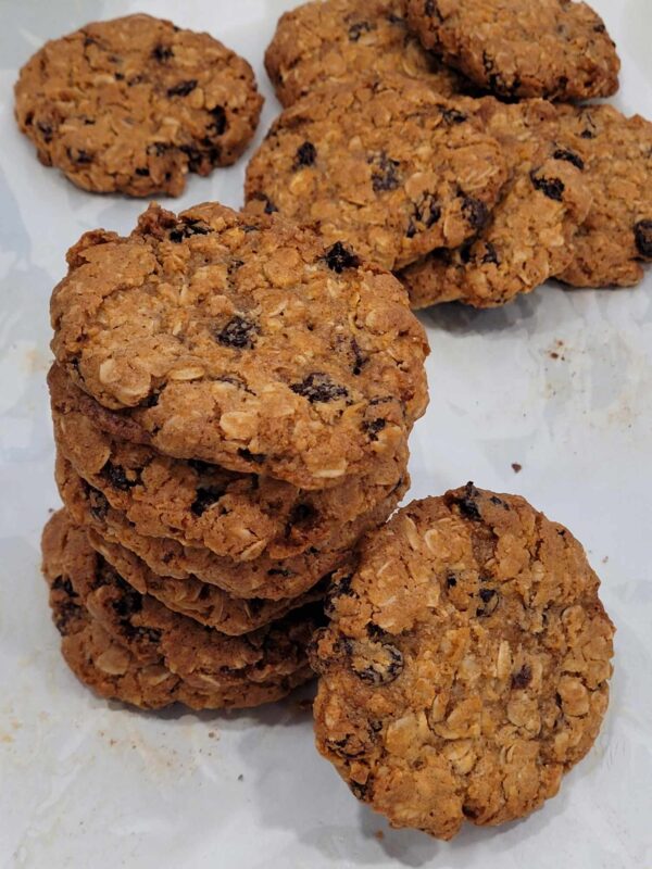 Biscuits avoine & raisins - 6 unités