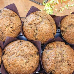 Muffins aux courgettes