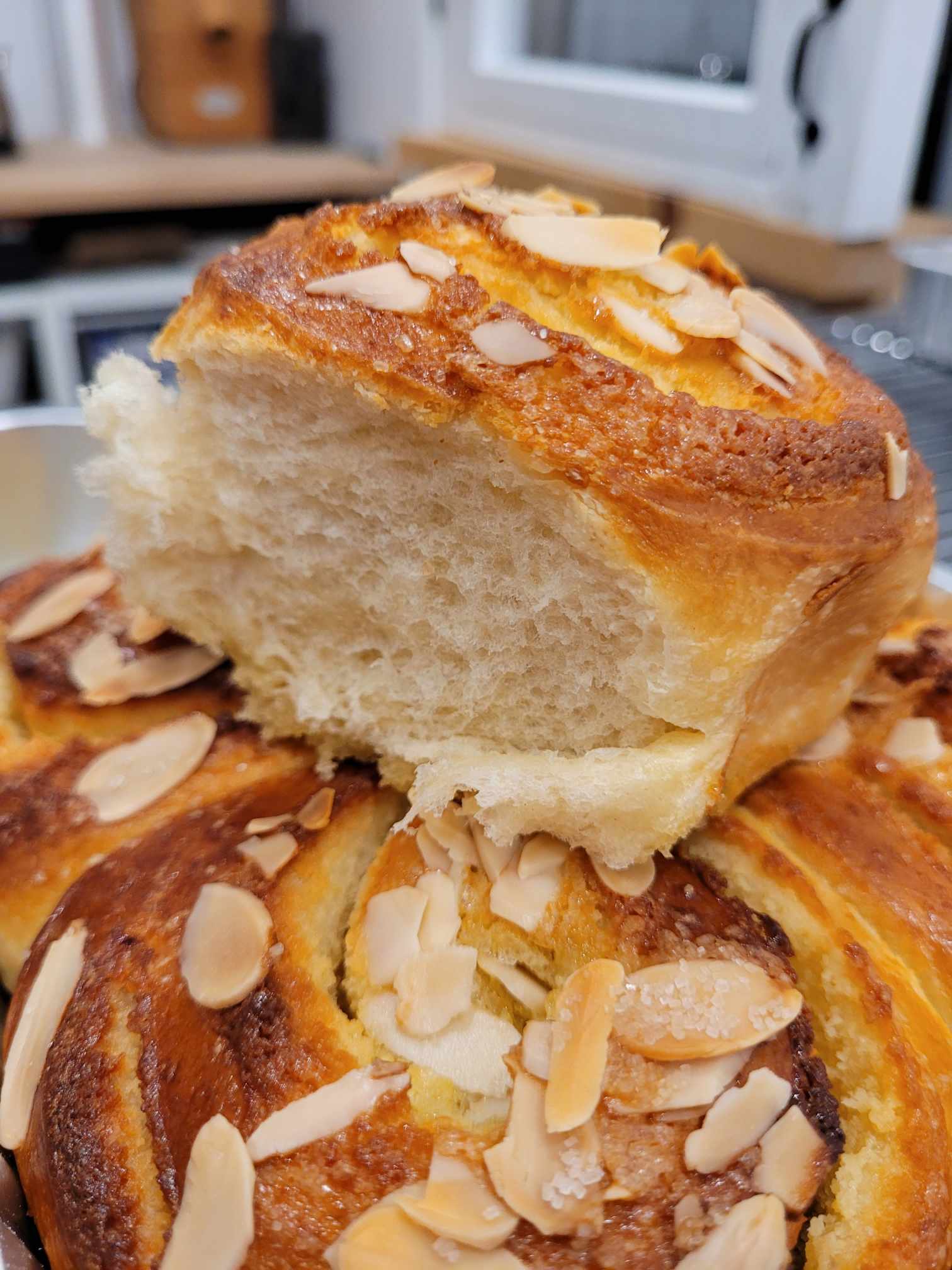 Brioches crème d'amande à l'orange