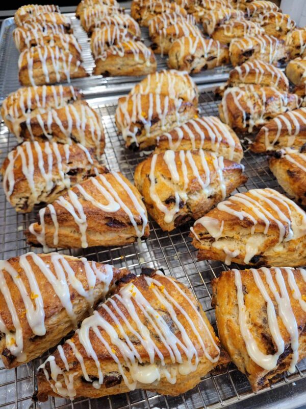 Scones aux abricots et orange - Boite de 4 unités