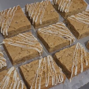 Blondies aux noix - 6 unités