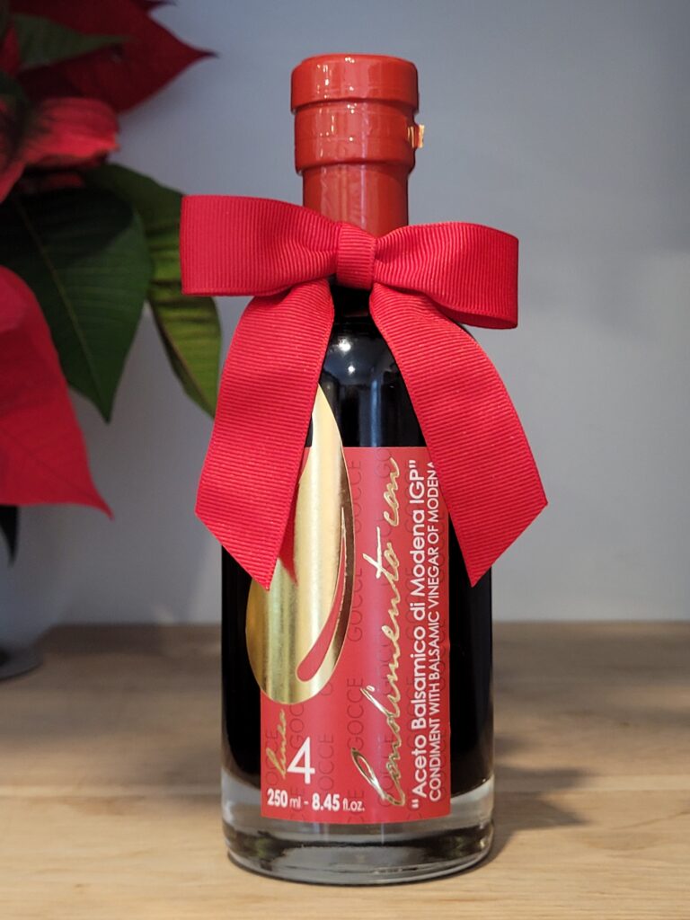 Vinaigre balsamique rouge 4 ans L'Or de l'Italie - 250 mL