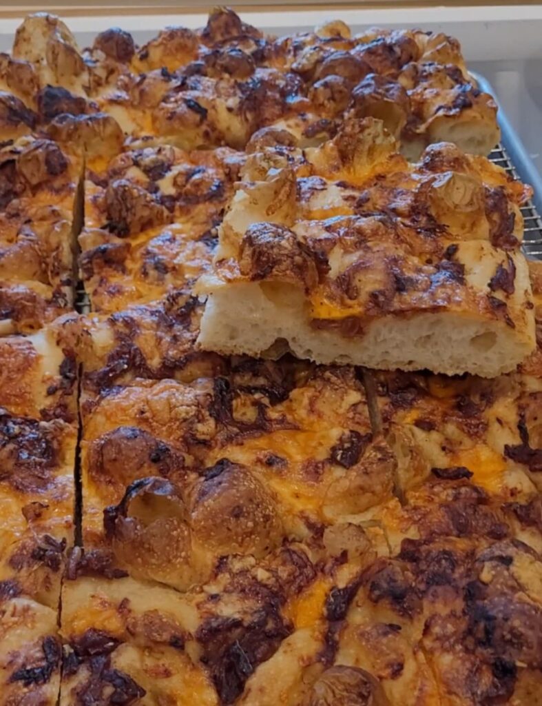Focaccia party (demi-plaque)
