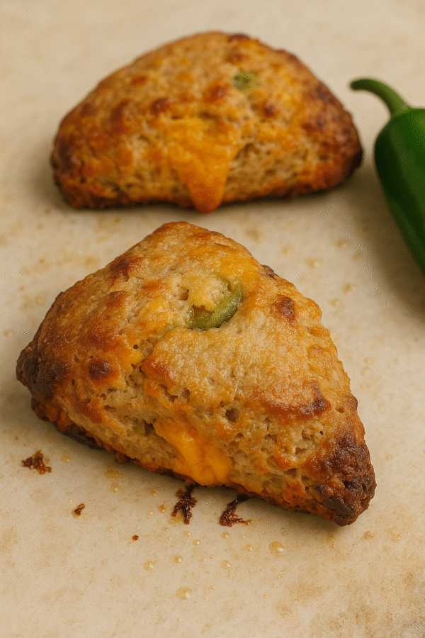 Scones jalapenos-cheddar - 4 unités