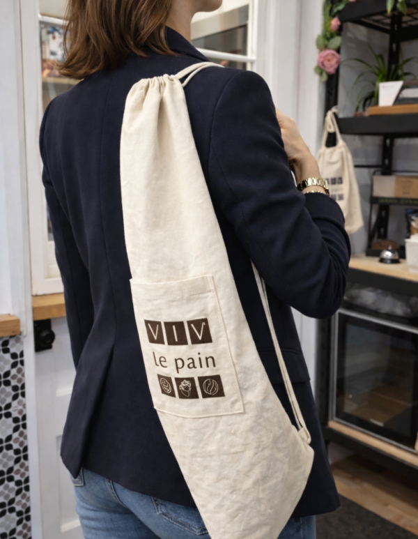 NOUVEAU - Sac à baguette 100% coton