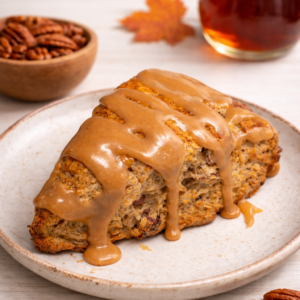 NOUVEAU - Scone rustique malté, érable & pacanes