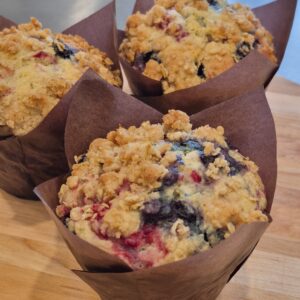 Muffin aux petits fruits
