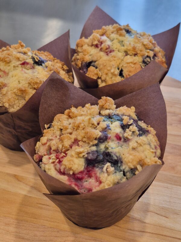 Muffin aux petits fruits