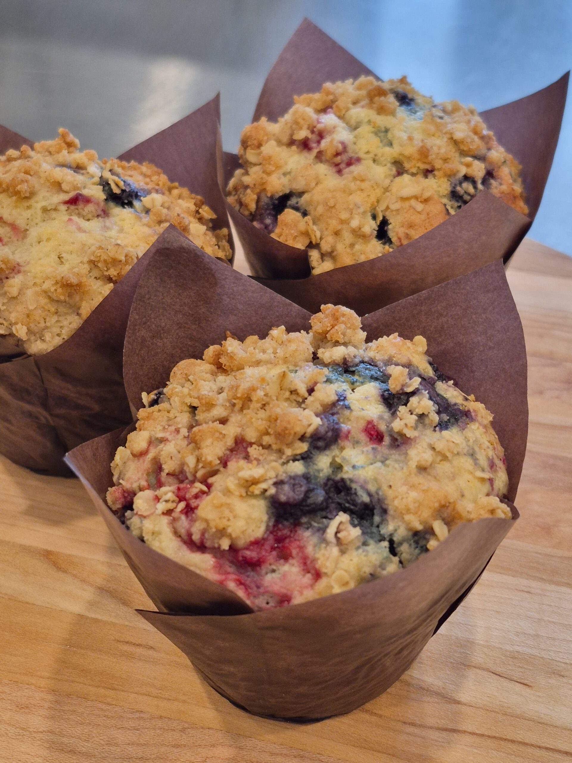 Muffin aux petits fruits