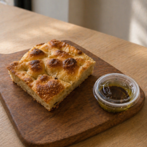 Duo découverte focaccia nature & trempette balsamique