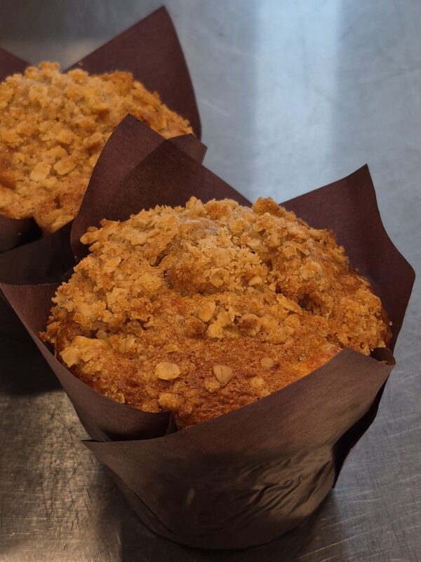 Nouveau - Muffins au son d'avoine et pommes